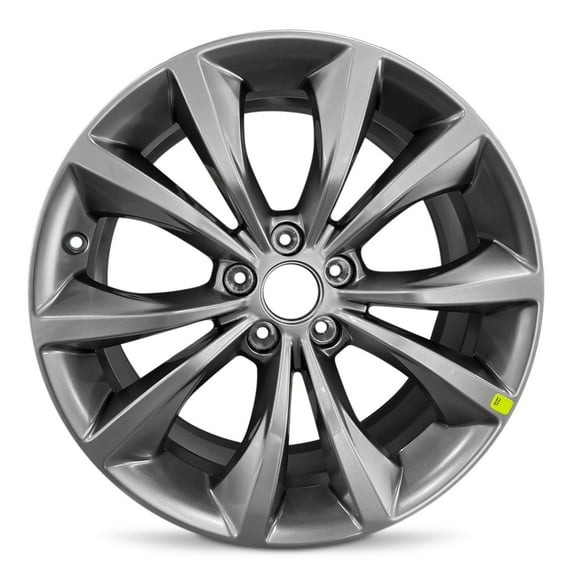 For 2015-2017 Chrysler 200 18 Inch Hyper Silver Aluminum - New OEM Rim - Road Ready Car Wheel