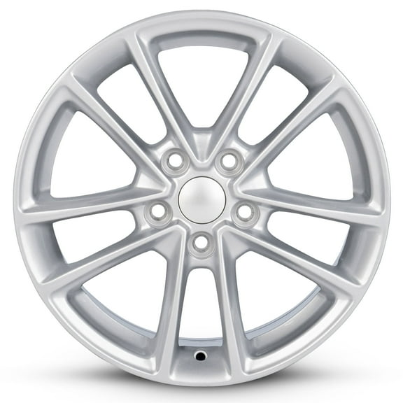 For 2015-2018 Ford Focus 16 Inch Painted Silver Rim - OE Direct Replacement - Road Ready Car Wheel