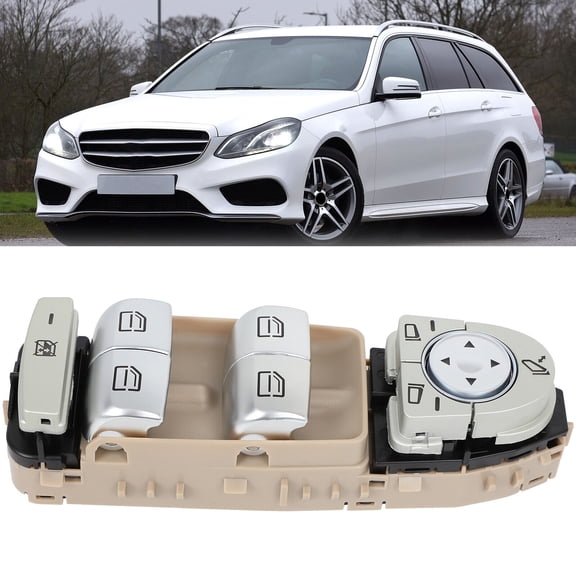 For 2015-2018 Mercede-Benz C300 GLC300 C43 Power Window Switch Master Front Left