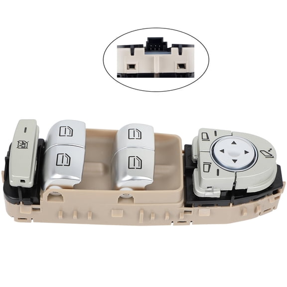 For 2015-2018 Mercede-Benz C300 GLC300 C43 Power Window Switch Master Left Front