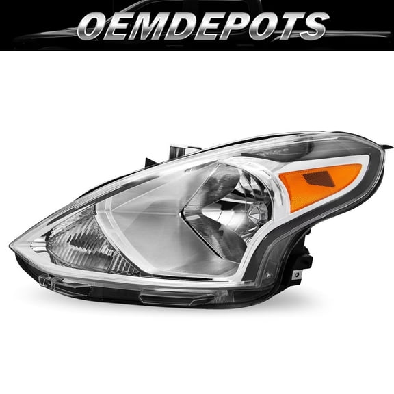 For 2015-2019 Nissan Versa 4DR Halogen Left Driver Headlights Assembly Headlamp
