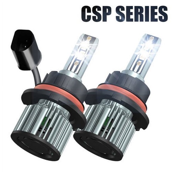 For 2015-2019 Nissan Versa 9007 LED Headlight Hi/Lo Bulbs 6000k