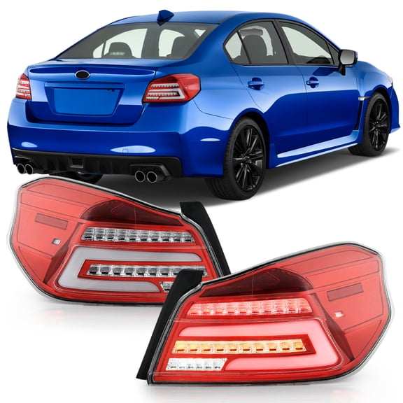 For 2015-2019 Subaru WRX|WRX STI Special Edition Full LED Tube Tail Lights Lamps