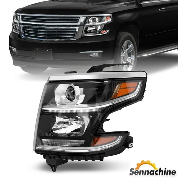 For 2015-2020 Chevy Tahoe Suburban DRL Projector Headlight Driver Side W/ bulb