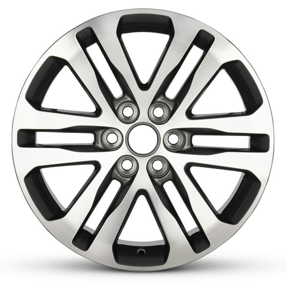 For 2015-2020 GMC Canyon 18 Inch Machined Face with Painted Inlay Gray Alloy - New OEM Rim - Road Ready Car Wheel