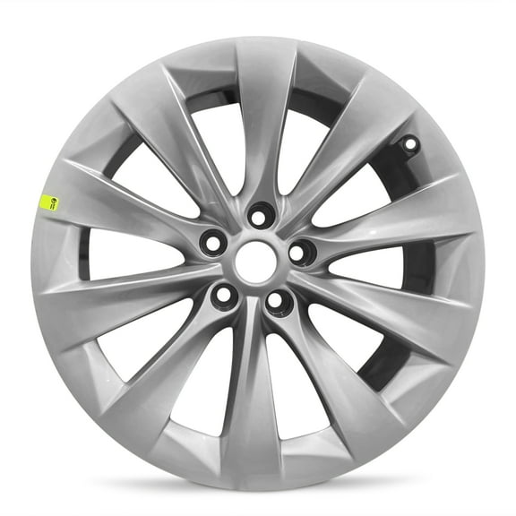 For 2015-2021  Tesla Model X 20 Inch Painted Silver Alloy - New OEM Rim - Road Ready Car Wheel
