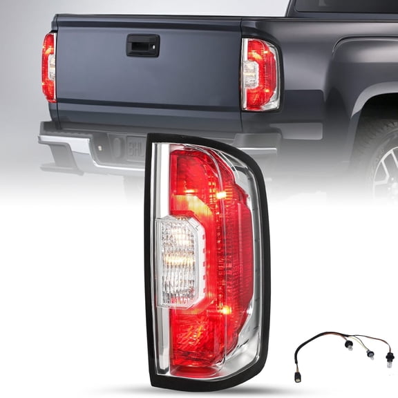 For 2015-2022 GMC Canyon Pickup [OE Style] Tail Lights Brake Lamp Assembly 15-22