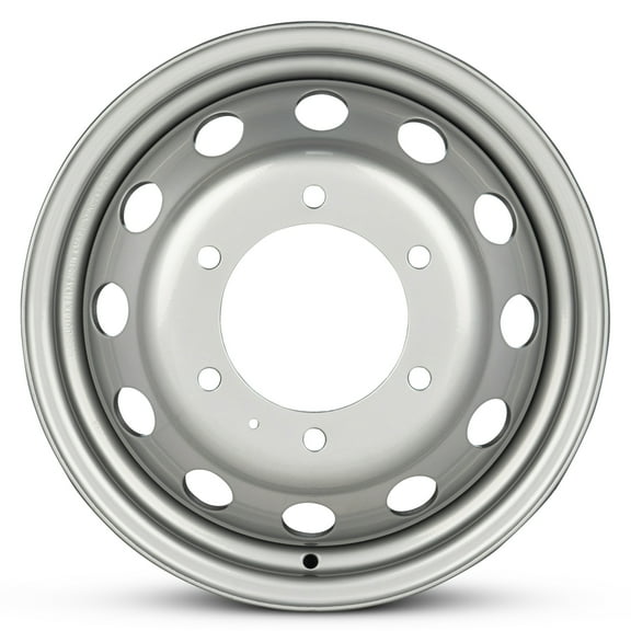 For 2015-2024 Ford Transit 350 DRW 16 Inch Painted Silver Rim - OE Direct Replacement - Road Ready Car Wheel