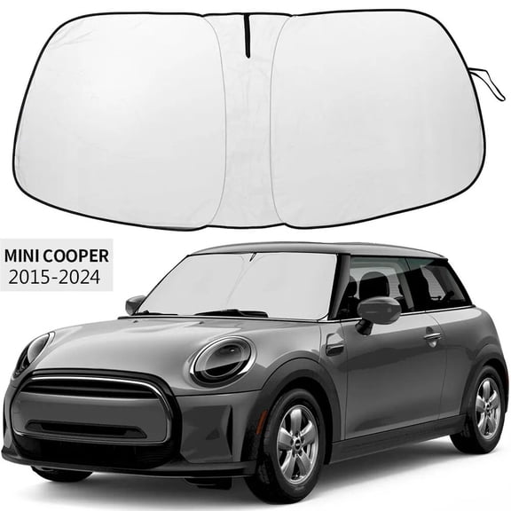 For 2015-2025 Mini Cooper F55 F56 F57 Windshield Sun Shade UV Block Window Cover