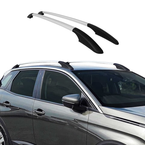 2015-2026 Porsche Macan 1.gen Roof Rack Rails Side Rails Silver