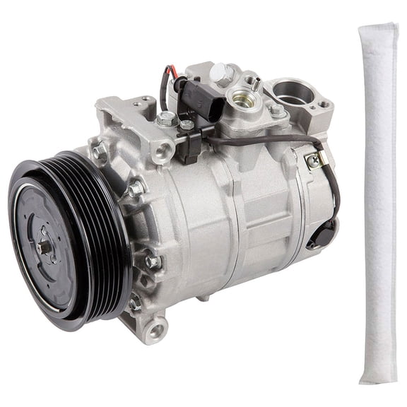 For 2015 Audi A8 3.0L TDI V6 Diesel AC Compressor w/ A/C Drier - BuyAutoParts