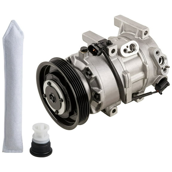 For 2015 Hyundai Accent OEM AC Compressor w/ A/C Drier - BuyAutoParts