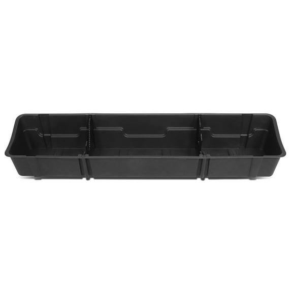 For 2015 to 2019 Ford F150 Crew Cab Pickup Light Weight Rear Under Seat Cargo Storage Box Organizer Case 16 17 18
