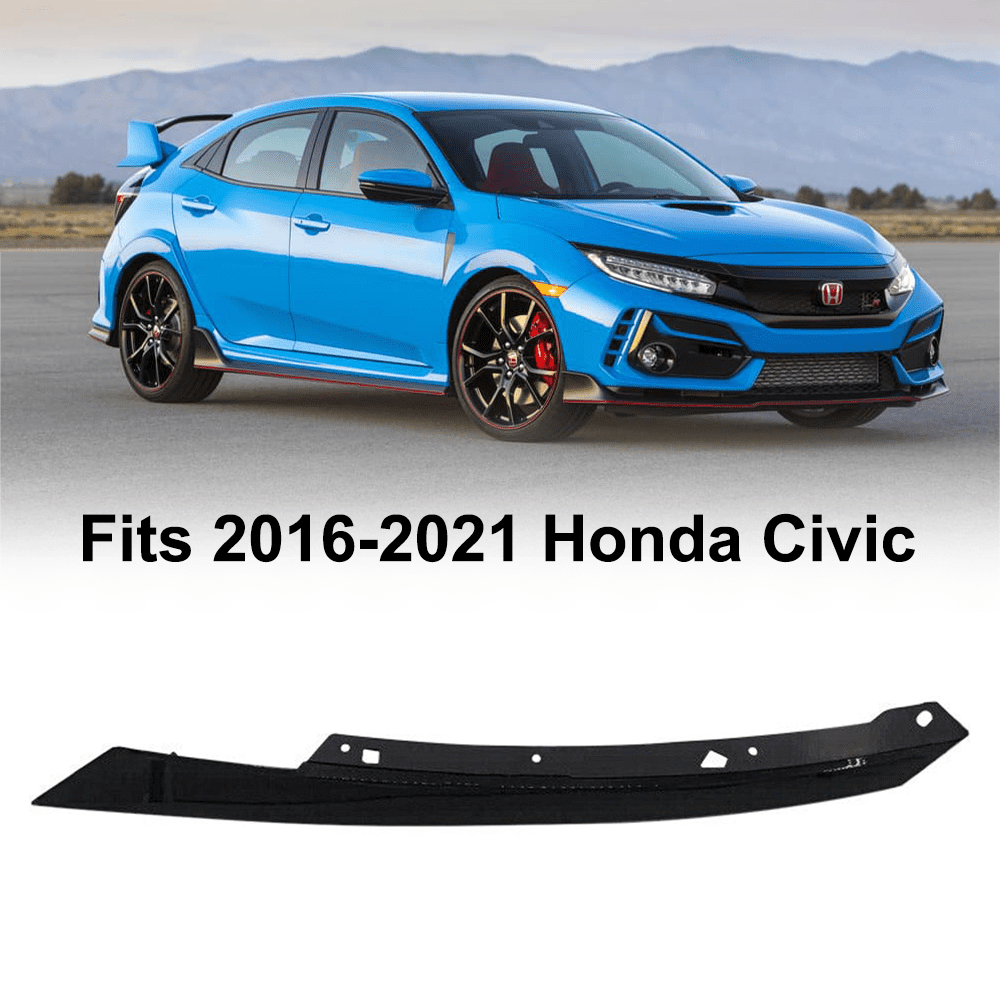 For 2016 2017 2018 2019 2020 2021 Honda Civic Driver Side Black Grille
