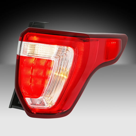 For 2016 2017 2018 2019 Ford Explorer Red Taillights Right Tail Brake Lamp Assembly