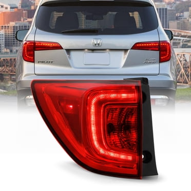 SEBLAFF Factory LED Tail Light Assembly - Outer Driver Side For Honda Pilot 16-18