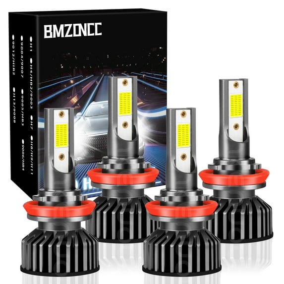 For 2016 2017 2018 Nissan Maxima Combo H11 LED Headlight Bulbs 6000K White