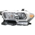 thumbnail image 1 of For 2016-2017 Toyota Tacoma Head Light Driver Side TO2502243 Black Bezel For 81150-04260, 1 of 4