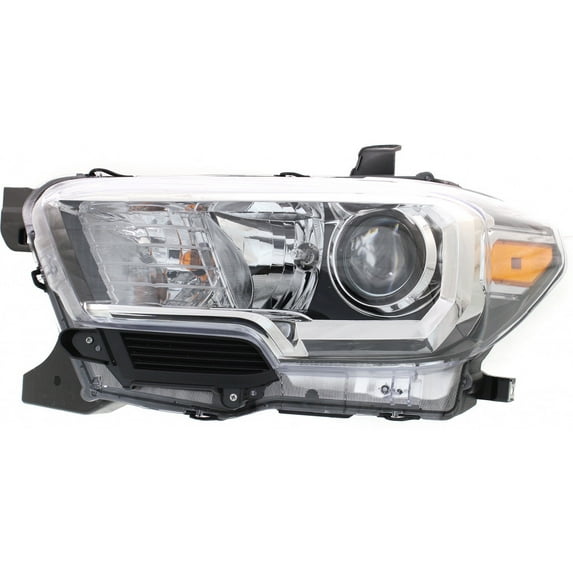 For 2016-2017 Toyota Tacoma Head Light Driver Side TO2502243 Black Bezel For 81150-04260