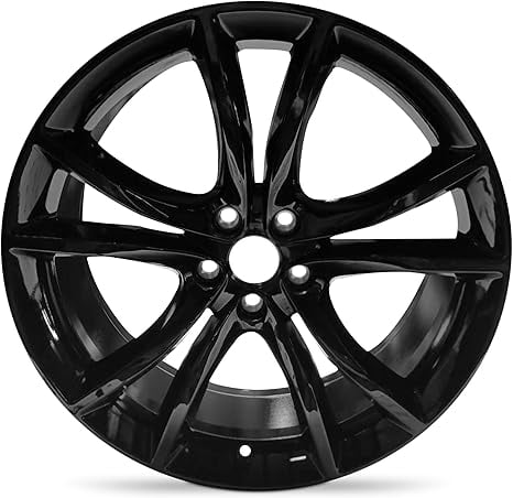 For 2016-2018 Dodge Challenger 20 Inch Gloss Black Rim - OE Direct Replacement - Road Ready Car Wheel