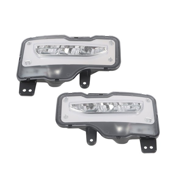 For 2016-2018 GMC Sierra 1500 LED Bumper Fog Lights w/ Switch+Relay+Wiring