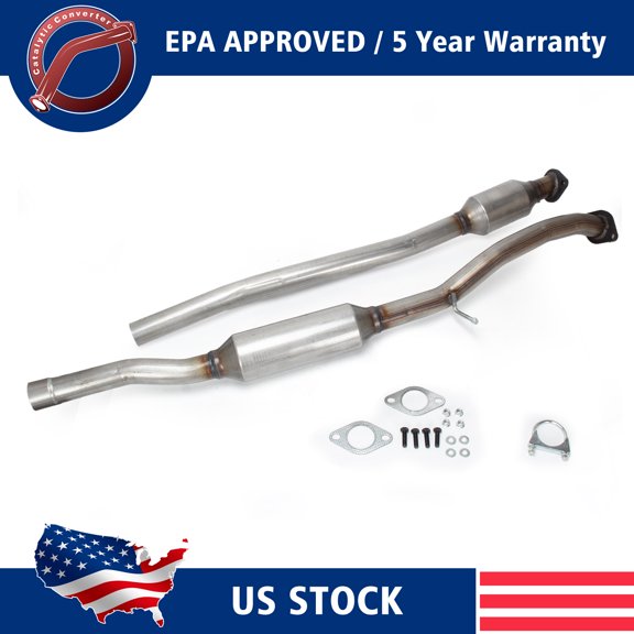 For 2016-2018 Hyundai Tucson 2.0L L4 GAS DOHC FWD Pair Rear Catalytic Converter