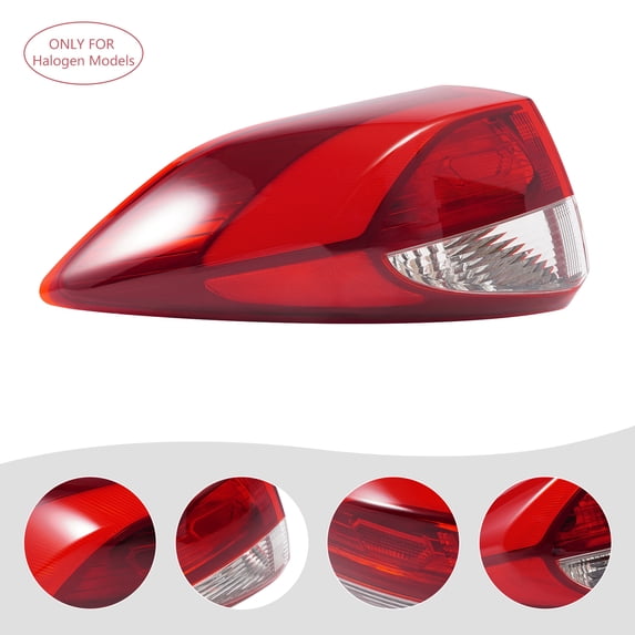For 2016-2018 Hyundai Tucson Rear Left Taillight Driver Side Halogen Assembly (Bulb Not Included)