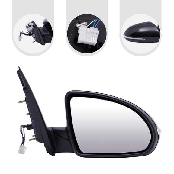 For 2016-2018 Kia Optima Power Heated Turn Signal Side Door View Mirror Right