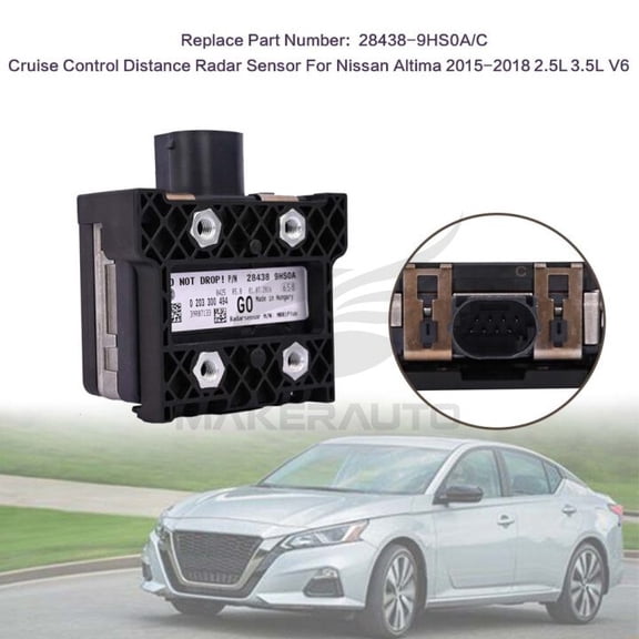 For 2016-2018 Nissan Altima Cruise Control Distance Radar Sensor 284389HS0A