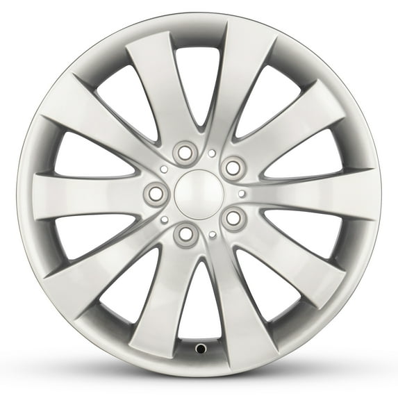 For 2010-2015 BMW 760i 18 Inch Painted Silver Rim - OE Direct Replacement - Road Ready Car Wheel