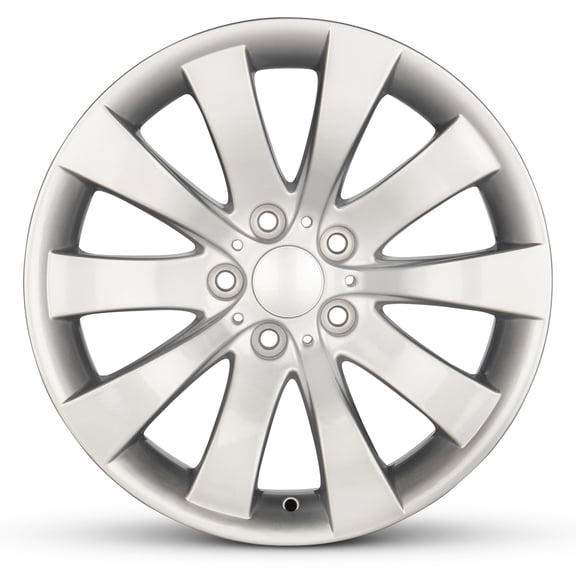 For 2010-2015 BMW 760i 18 Inch Painted Silver Rim - OE Direct Replacement - Road Ready Car Wheel