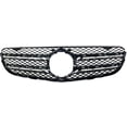 thumbnail image 1 of For 2016-2019 GLC300 Grille Assembly Black Plastic MB1200192 2538882100, 1 of 5