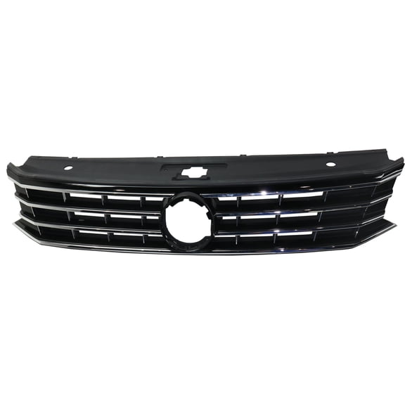 For 2016-2019 Passat Grille Assembly Front Black & Silver Plastic VW1200169