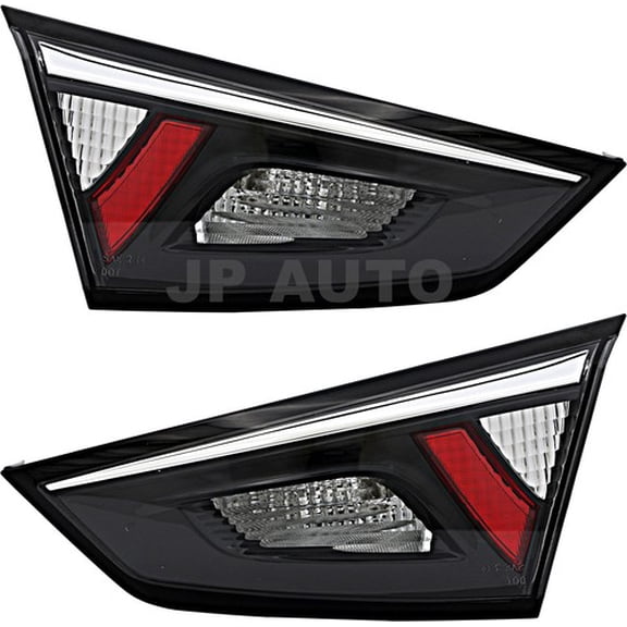 For 2016-2019 Toyota Yaris Yaris iA iA Sedan Inner Tail Light Set Pair