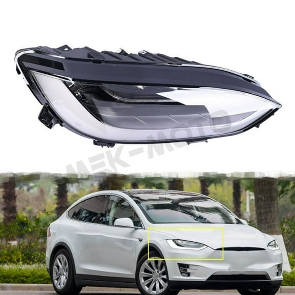 For 2016-2021 Tesla Model X RH Right Passenger Side Headlight 103431500F