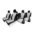thumbnail image 1 of For 2016–2022 Honda Pilot LX | EX | EX-L FH Group Neoprene Custom Fit Waterproof Car Seat Covers - Full Set Gray, 1 of 7