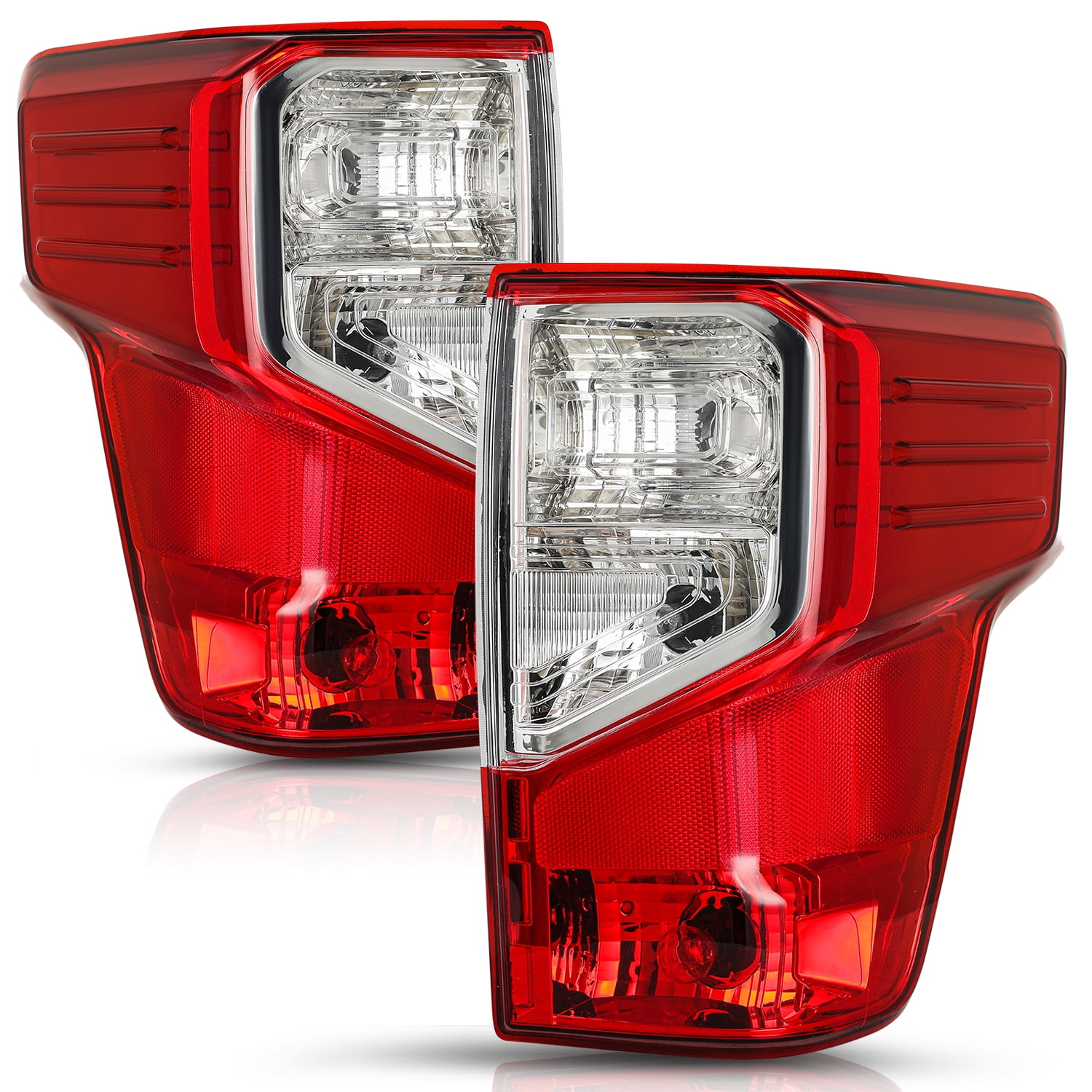 Bryght Rear Halogen Outer Tail Light Fits 2016-2023 2021 Nissan Titan XD 2 Pieces