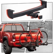 For 2016-2023 Toyota Tacoma Class 3 Black Trailer Hitch Receiver Bumper Tow 2"