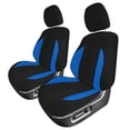 thumbnail image 1 of For 2016-2023 Toyota Tacoma FH Group Custom Fit Neoprene Car Seat Covers Waterproof - Blue Front, 1 of 6