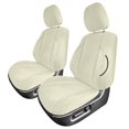 thumbnail image 1 of For 2016-2023 Toyota Tacoma FH Group Custom Fit Neoprene Car Seat Covers Waterproof - Solid Beige Front, 1 of 6