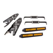 For 2017-19 Ford Raptor SS Fog Kit 12.0 Amber Wide Diode Dynamics DD6219