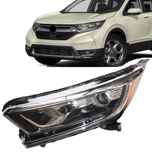 For 2017 2018 2019 2020 2021 Honda CR-V CRV Left LH Halogen W/ LED Headlight OEM