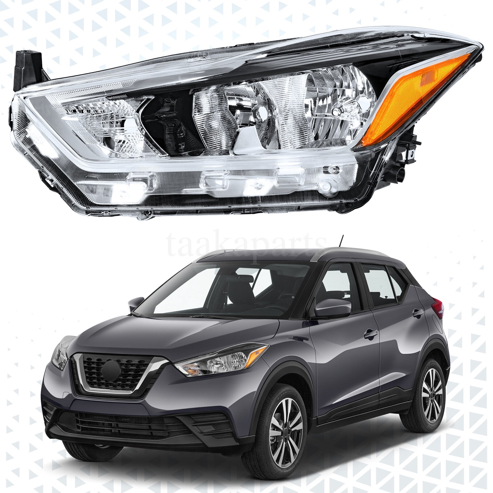 2018-2024 Nissan Kicks Front Right Fender Panel - Passenger Side, Steel, Black Unpainted - Texaseparts