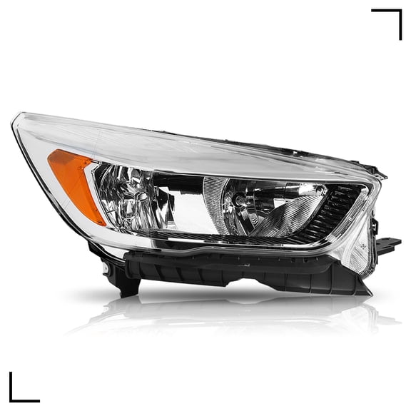 For 2017 2018 2019 Ford Escape Halogen w/o LED Right Passenger Side Headlight