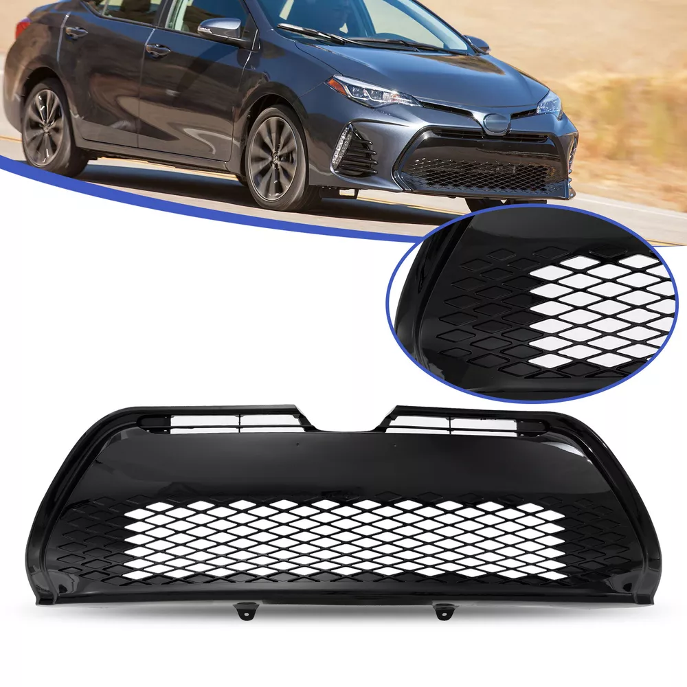 For 2017 2018 2019 Toyota Corolla SE XSE Front Lower Bumper Grille ...