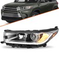 thumbnail image 1 of For 2017 2018 2019 Toyota Highlander SE W/ LED DRL Headlight Lamps Driver Side, 1 of 7