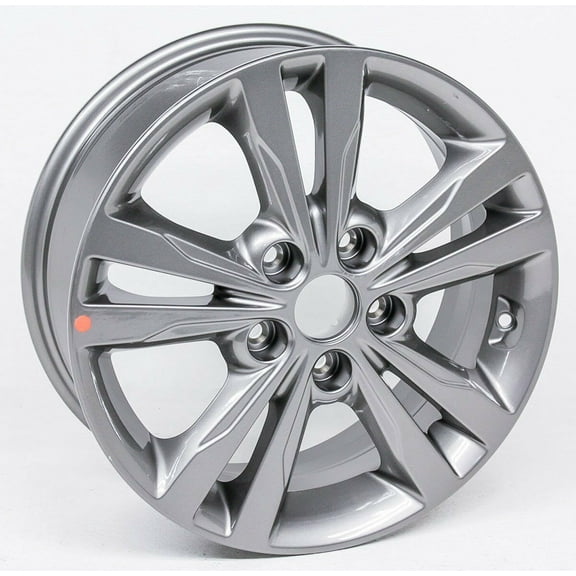 For 2017-2018 Hyundai Sonata 16 Inch Painted Silver Rim - OE Direct Replacement - Road Ready Car Wheel