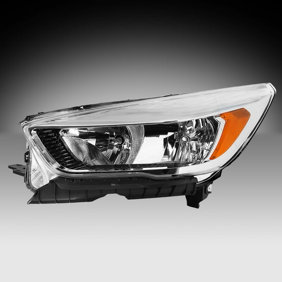 For 2017-2019 Ford Escape Halogen (w/o LED) Headlights Lamp RH Passenger Side/LH Driver Side