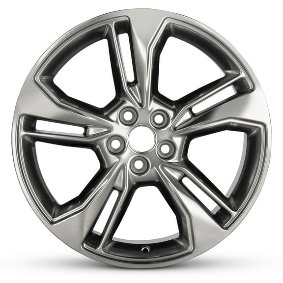 For 2017-2019 Ford Fusion 19 Inch Hyper Black Rim - OE Direct Replacement - Road Ready Car Wheel