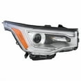 thumbnail image 1 of For 2017-2019 GMC Acadia Passenger Side Halogen Headlight (Chrome,w/ LED DRL) RH, 1 of 3